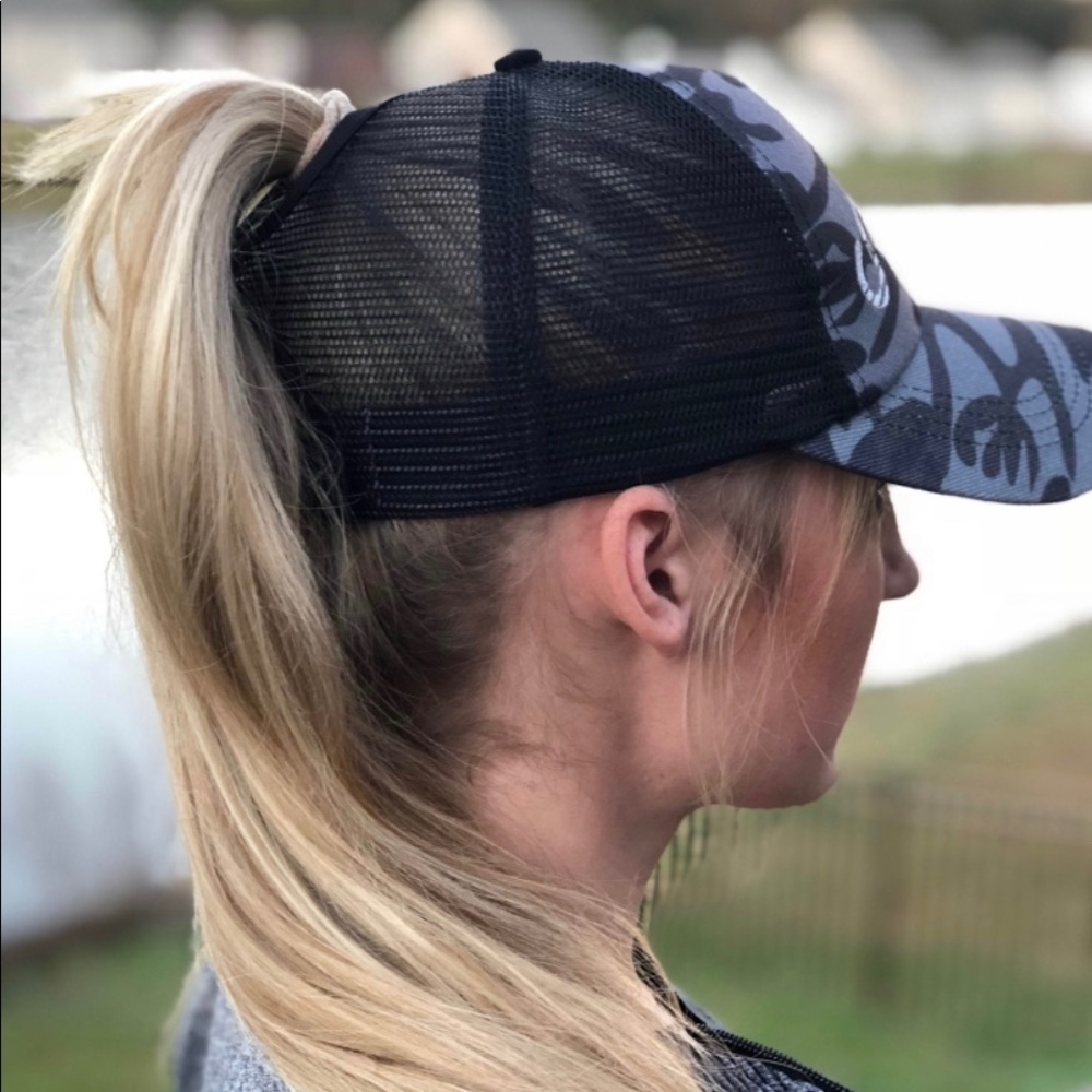 Ponytail baseball hat